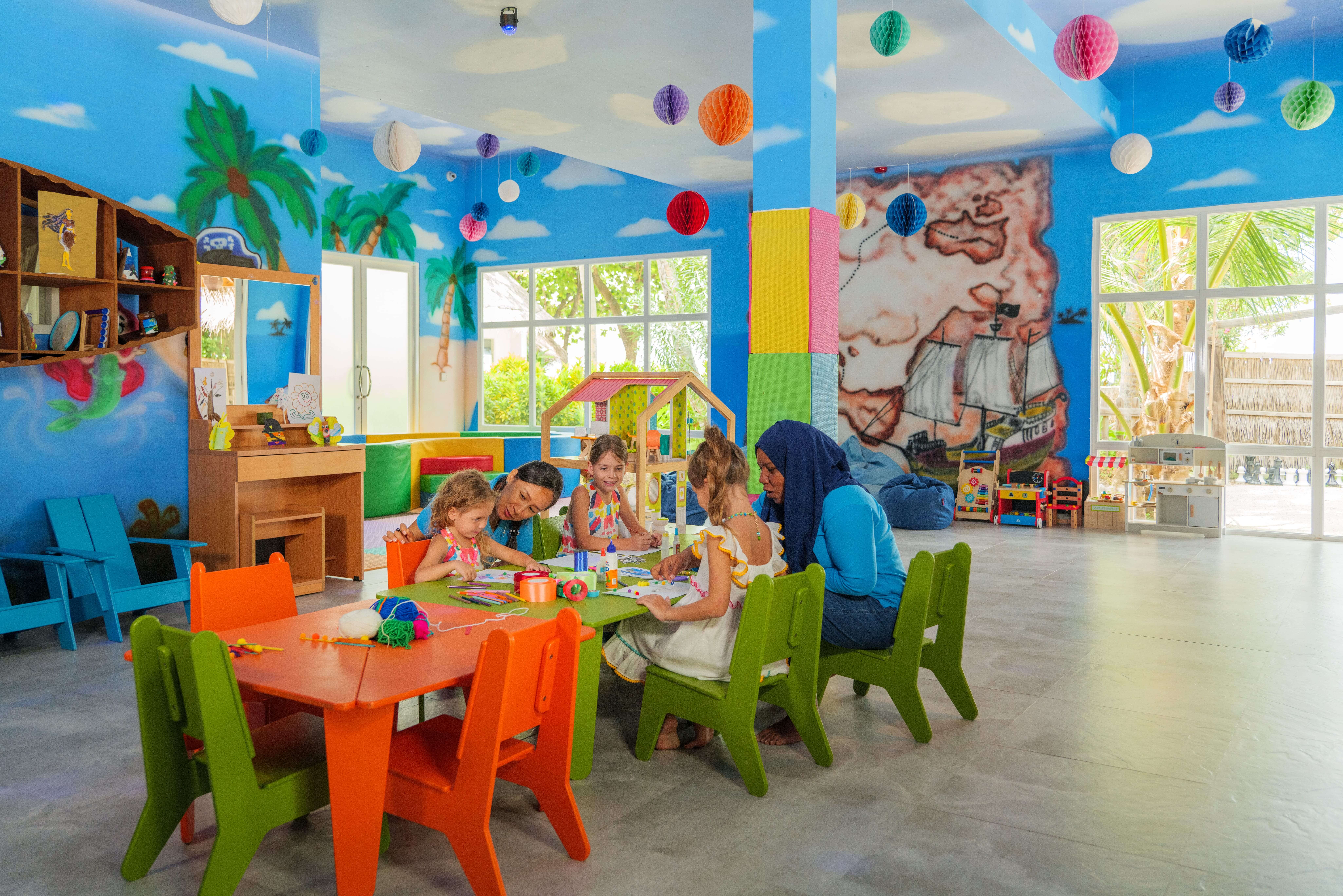 Amilla Maldives Resort and Residences Kids Club Arts and Crafts