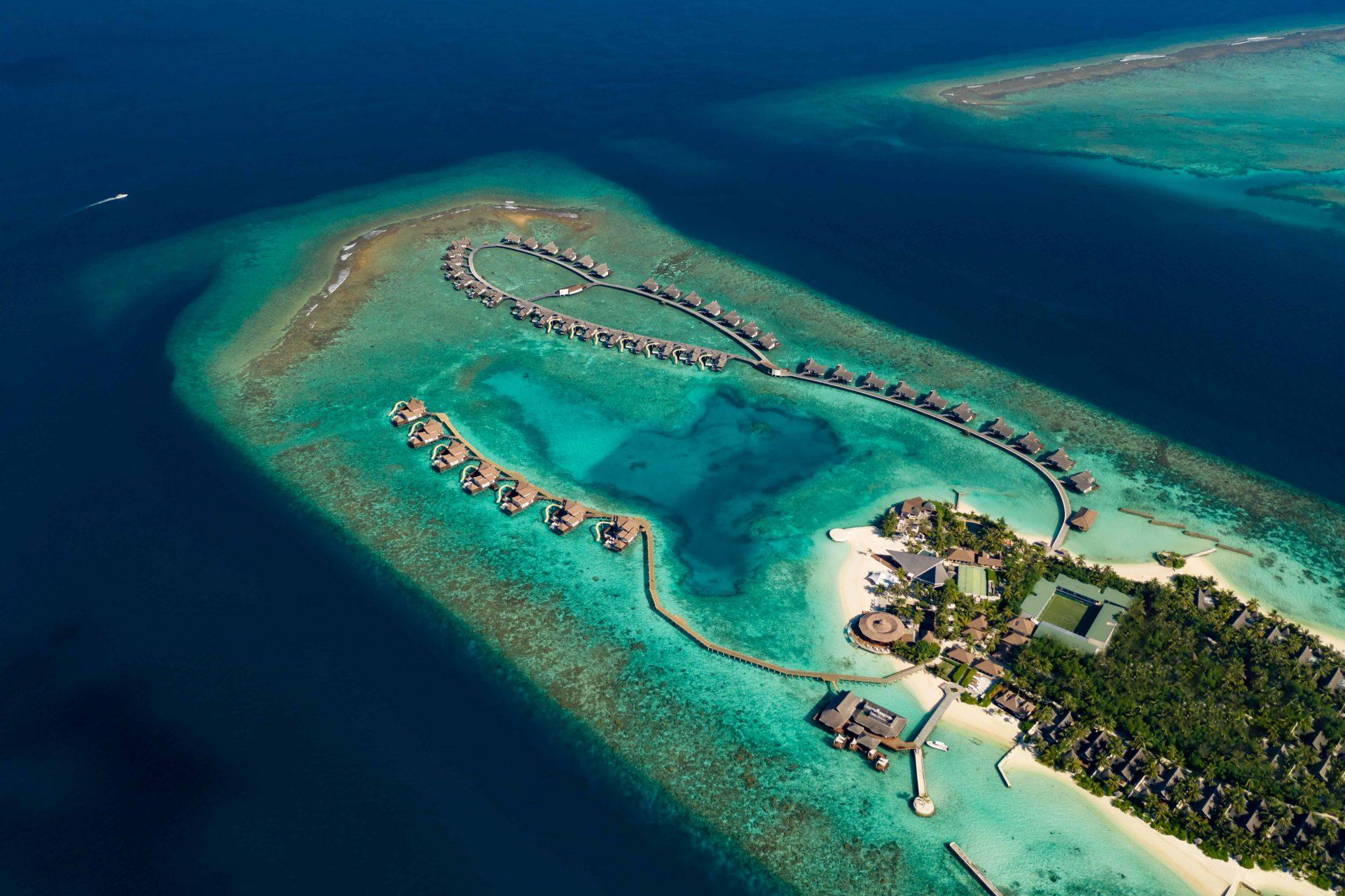 Ozen Reserve Bolifushi Aerial View