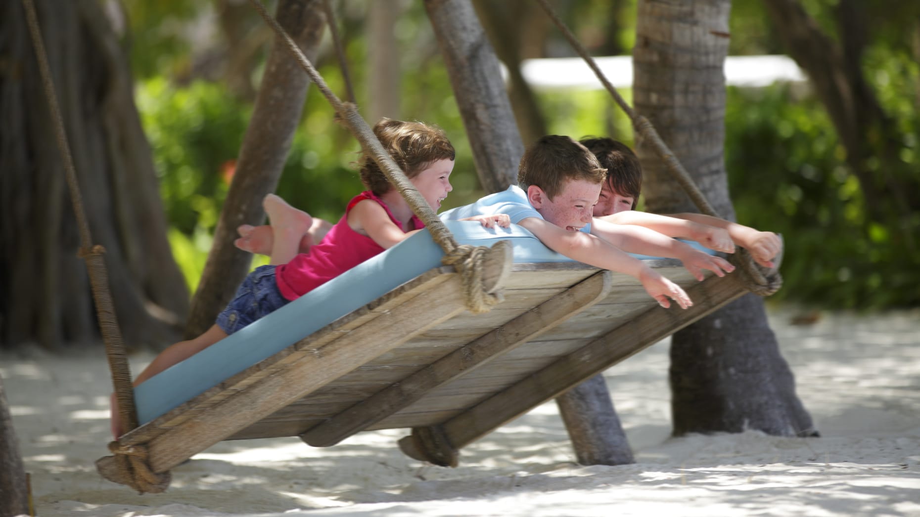 Four Seasons Resort Maldives at Kuda Huraa Kids Club Boys Having Fun