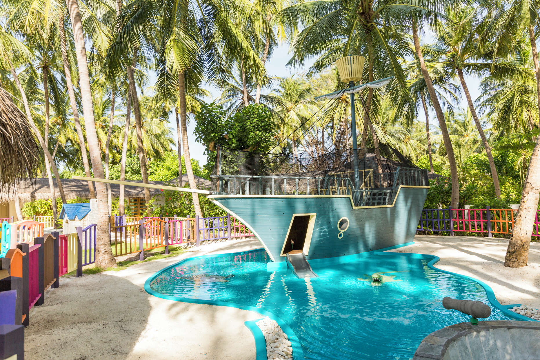 LUX South Ari Atoll Kids Club Pirate Pool