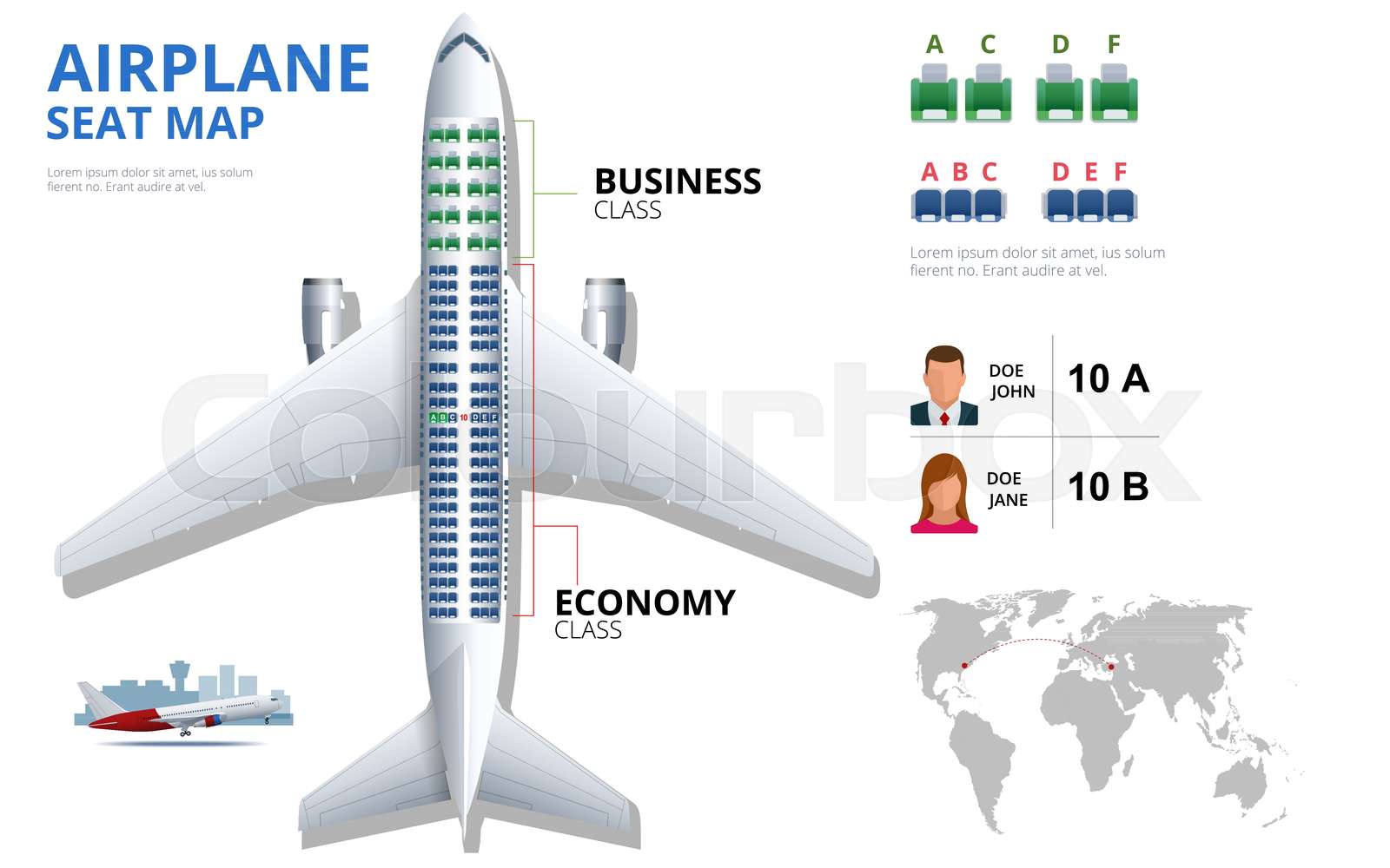 Airline Seats Explained Guide