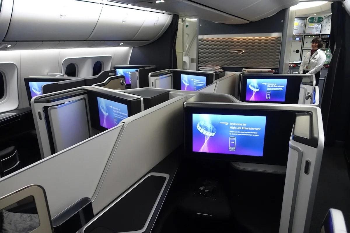 Which airline is best for business class seats