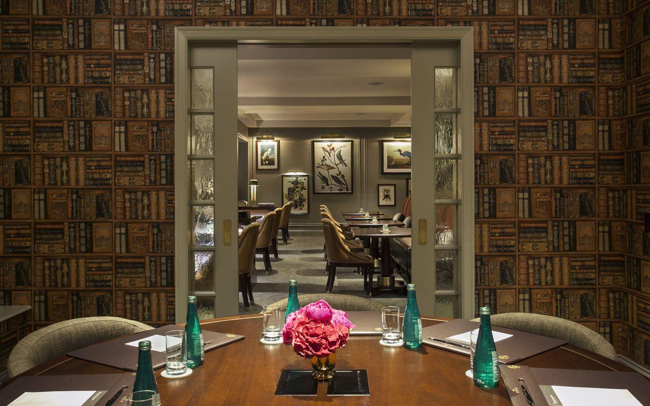 InterContinental New York Barclay Executive Club Lounge Dining Area