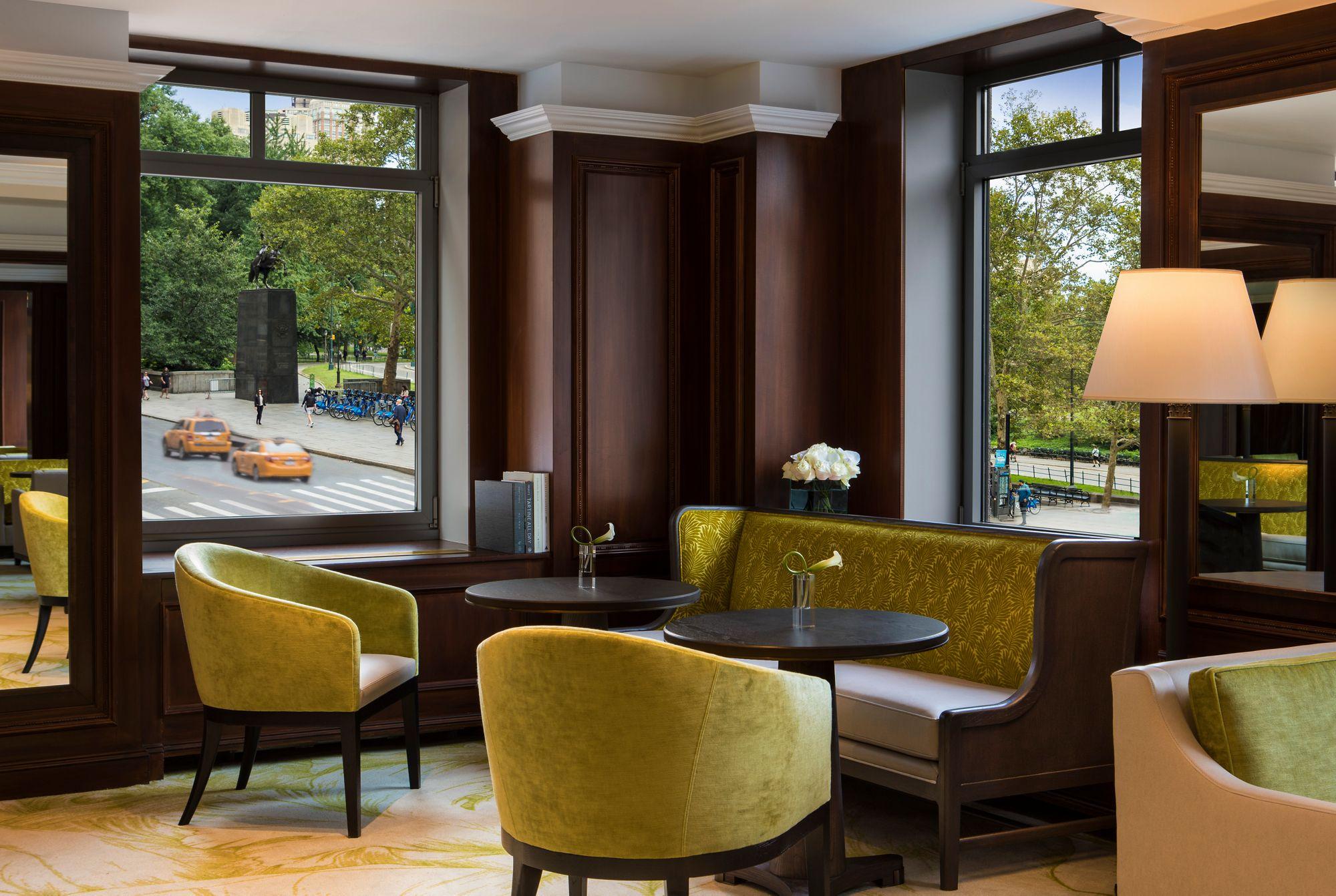 The Ritz-Carlton New York, Central Park Executive Club Lounge Corner Seating