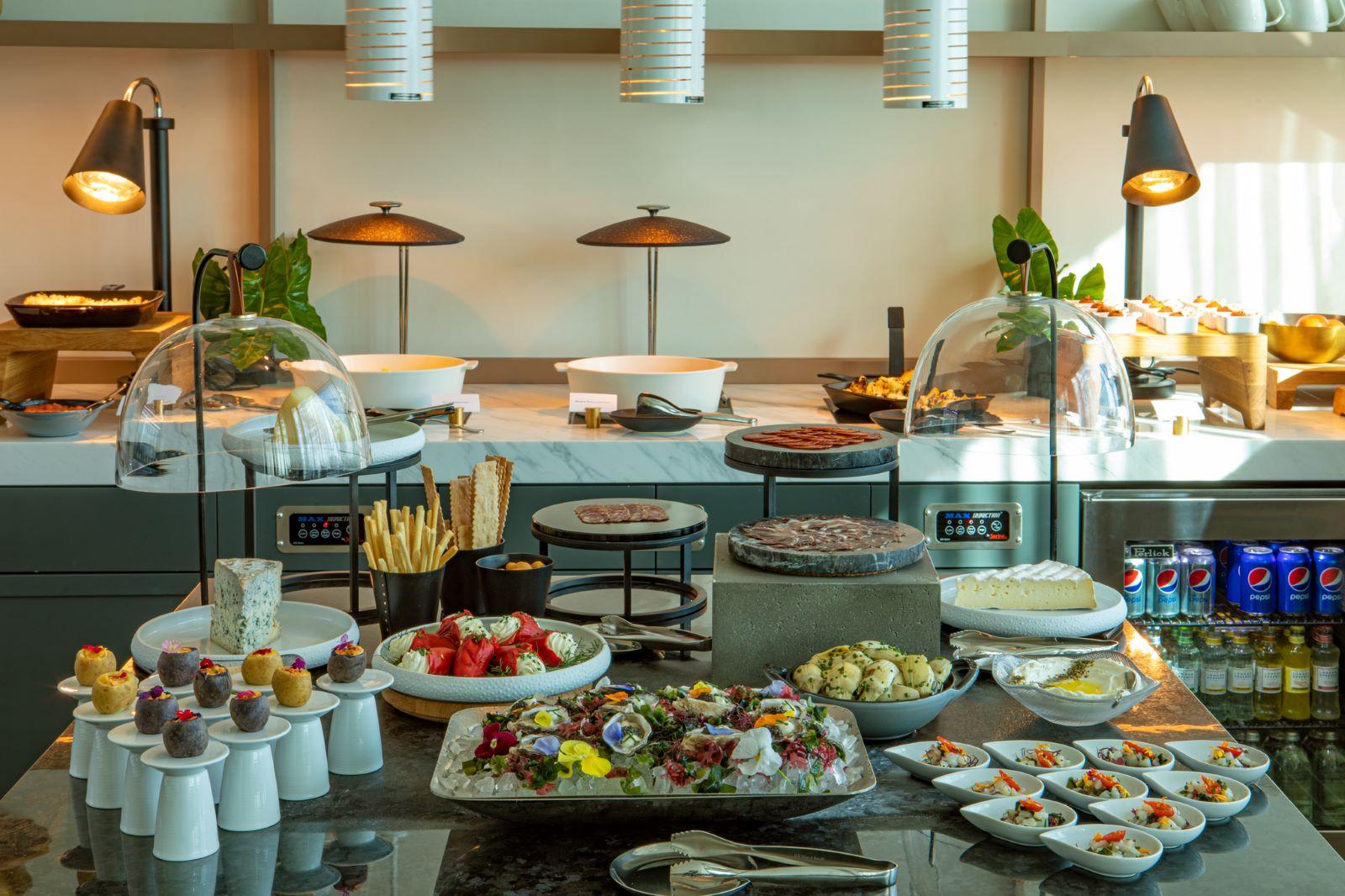 The Ritz-Carlton New York, NoMad Executive Club Lounge Food Offerings