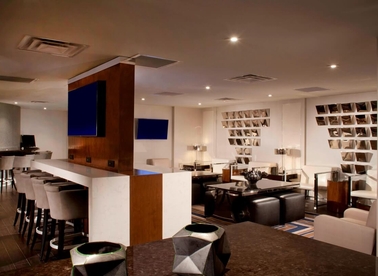 Beverly Hills Marriott Executive Club Lounge