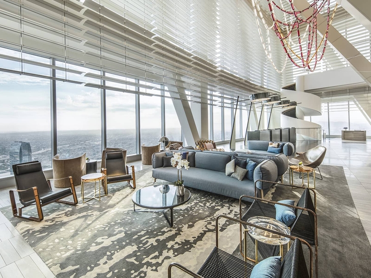 InterContinental Los Angeles Downtown Executive Club Lounge