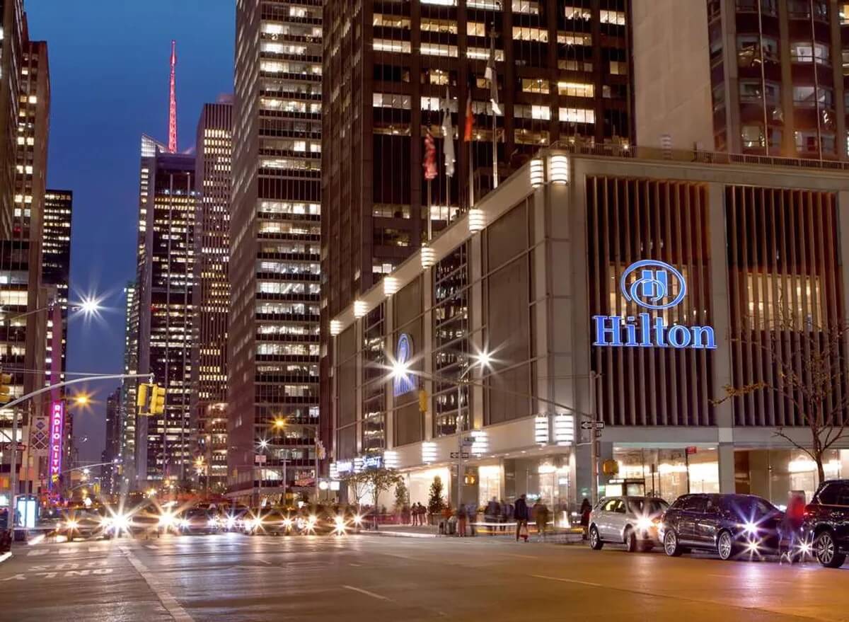 New York Hilton Midtown Exterior View