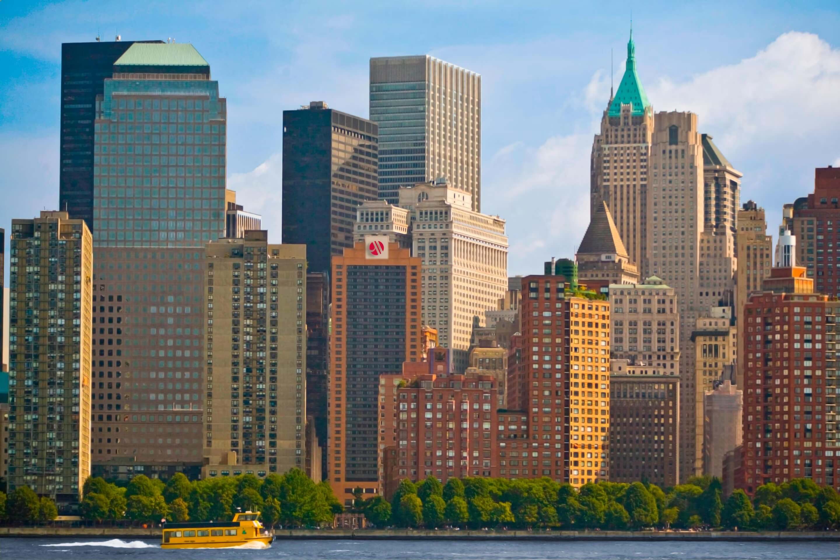 New York Marriott Downtown Exterior View