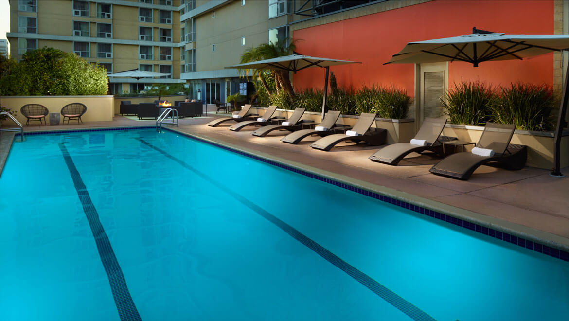 Omni Los Angeles Hotel at California Plaza Swimming Pool