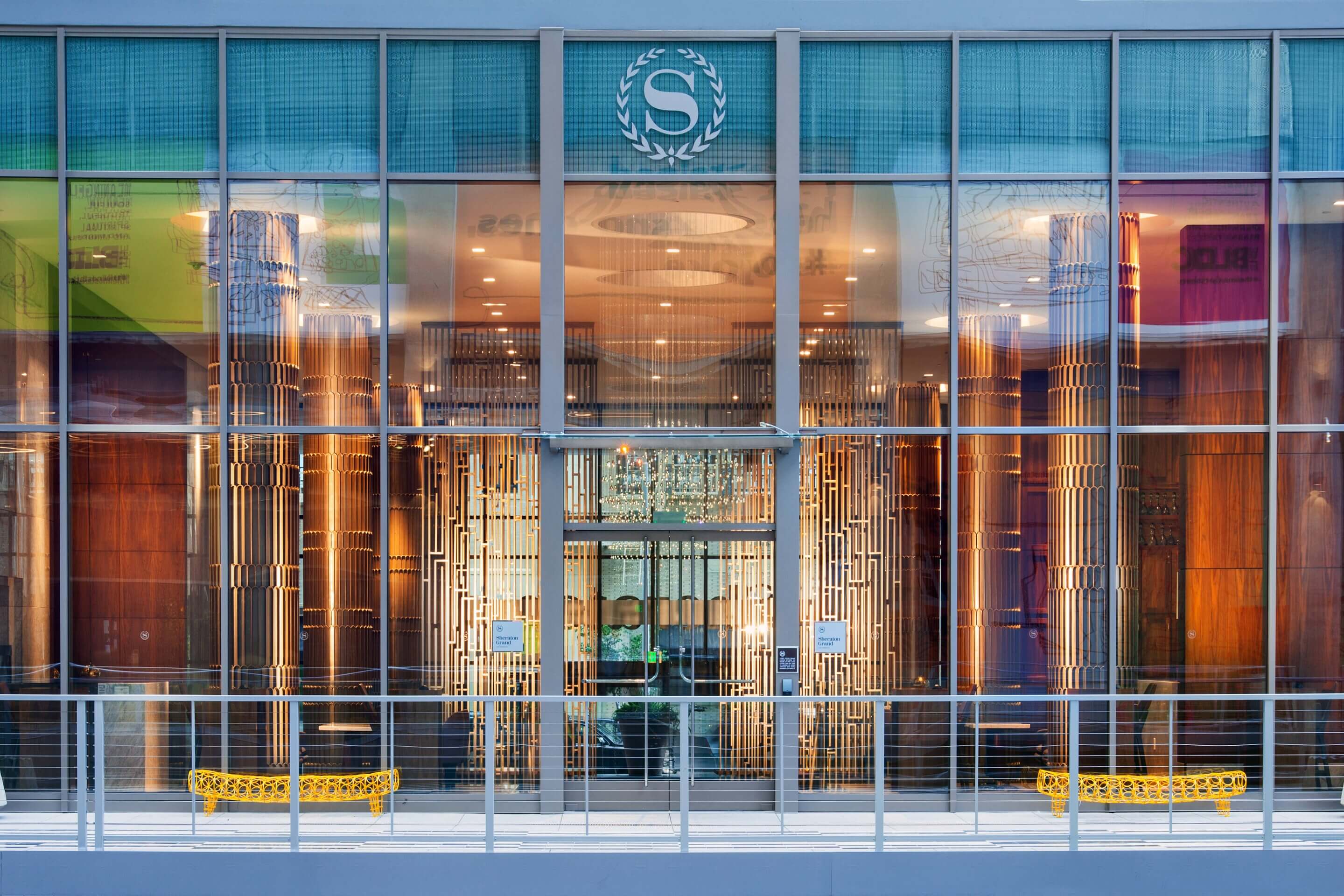 Sheraton Grand Los Angeles Entrance