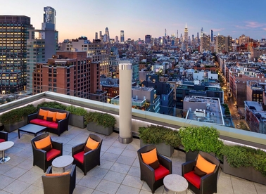 Sheraton Tribeca New York Hotel Executive Club Lounge