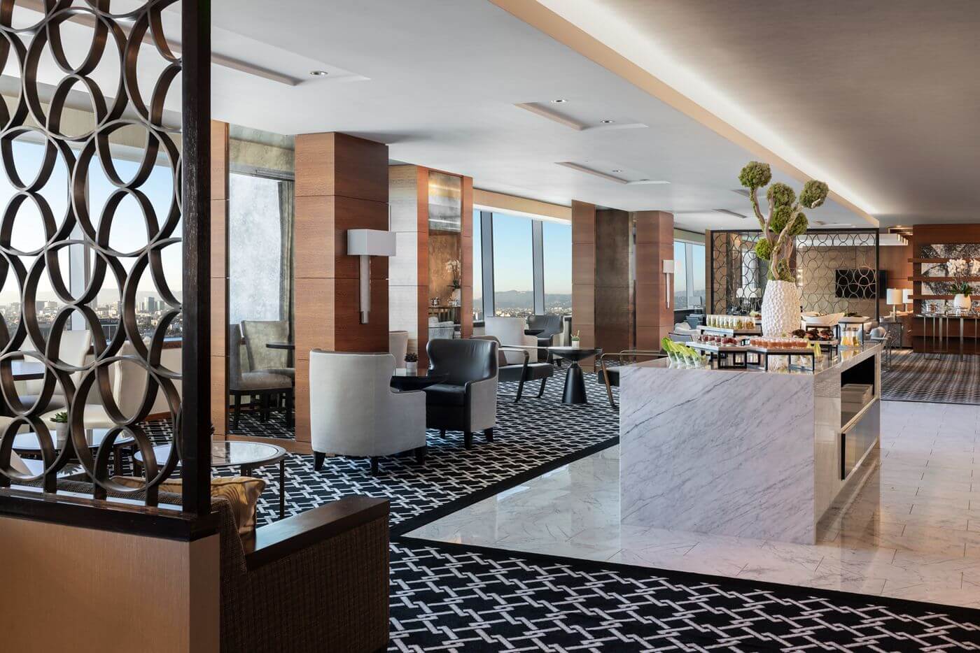 The Ritz-Carlton, Los Angeles Executive Club Lounge