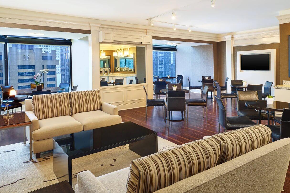 The Westin Chicago River North Executive Club Lounge Seating