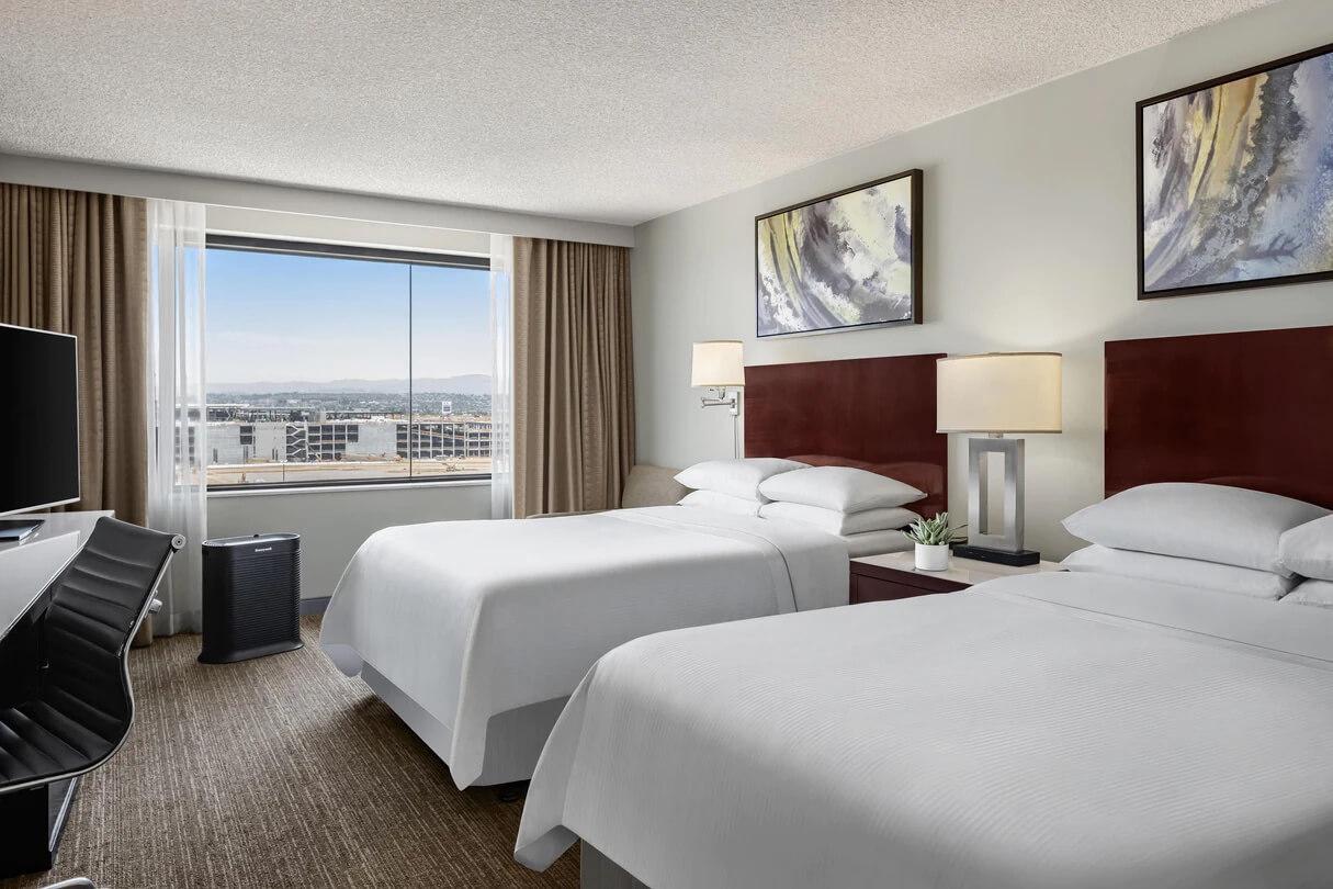 The Westin Los Angeles Airport Double Guest Bedroom