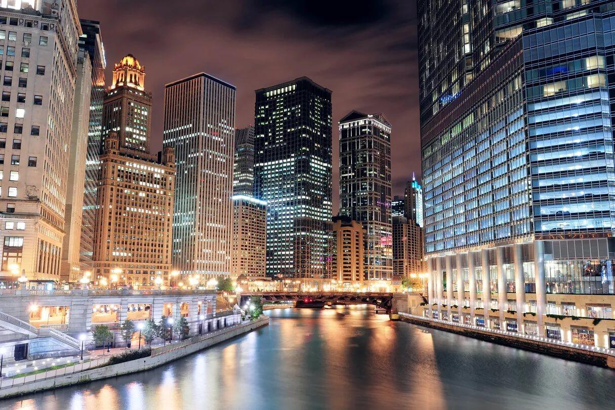 The Westin Michigan Avenue Chicago View From Chicago Riverwalk