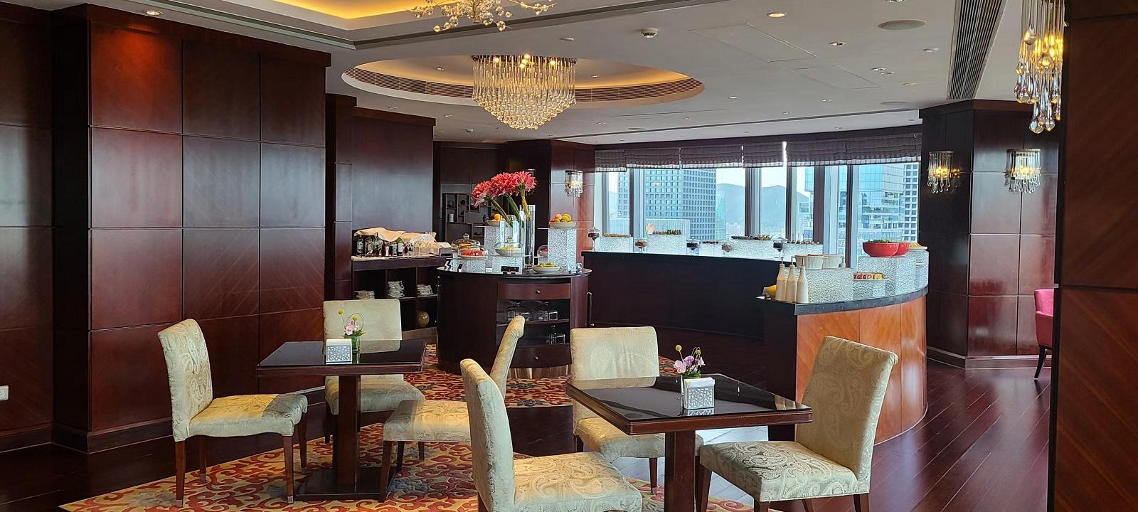 Futian Shangri-La, Shenzhen Executive Club Lounge Tables