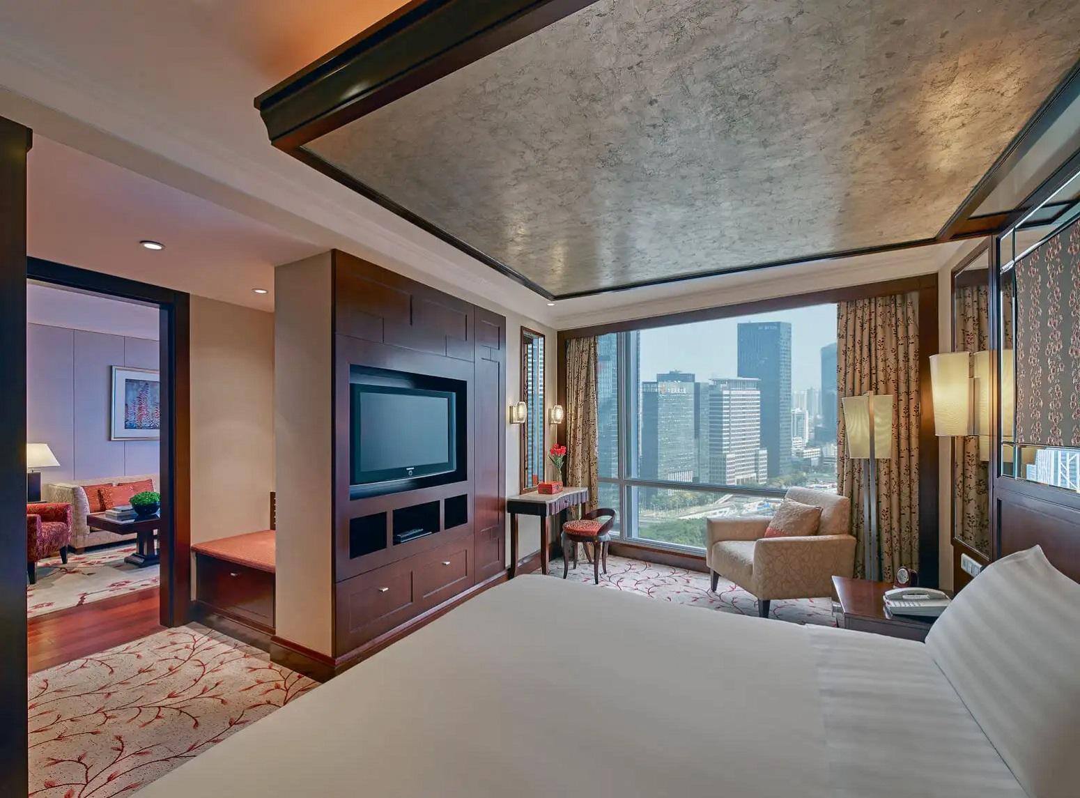 Futian Shangri-La, Shenzhen Premier Bedroom