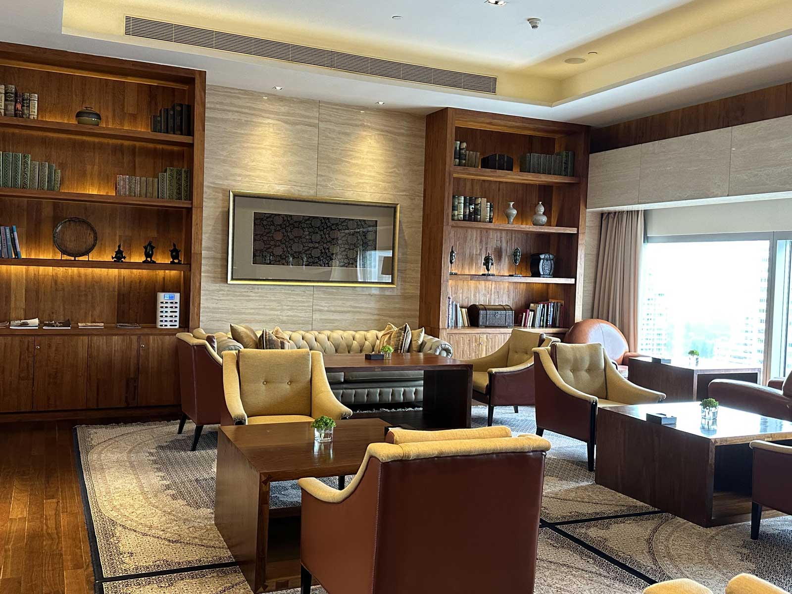 Grand Hyatt Shenzhen Executive Club Lounge Sofa Seating