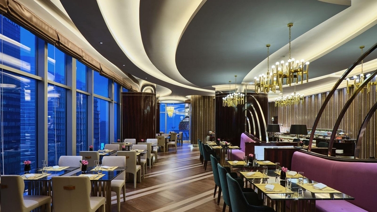 Grand Kempinski Hotel Shanghai  Executive Club Lounge