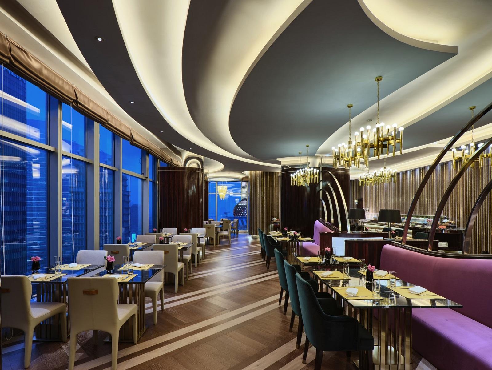 Grand Kempinski Hotel Shanghai  Executive Club Lounge Overview