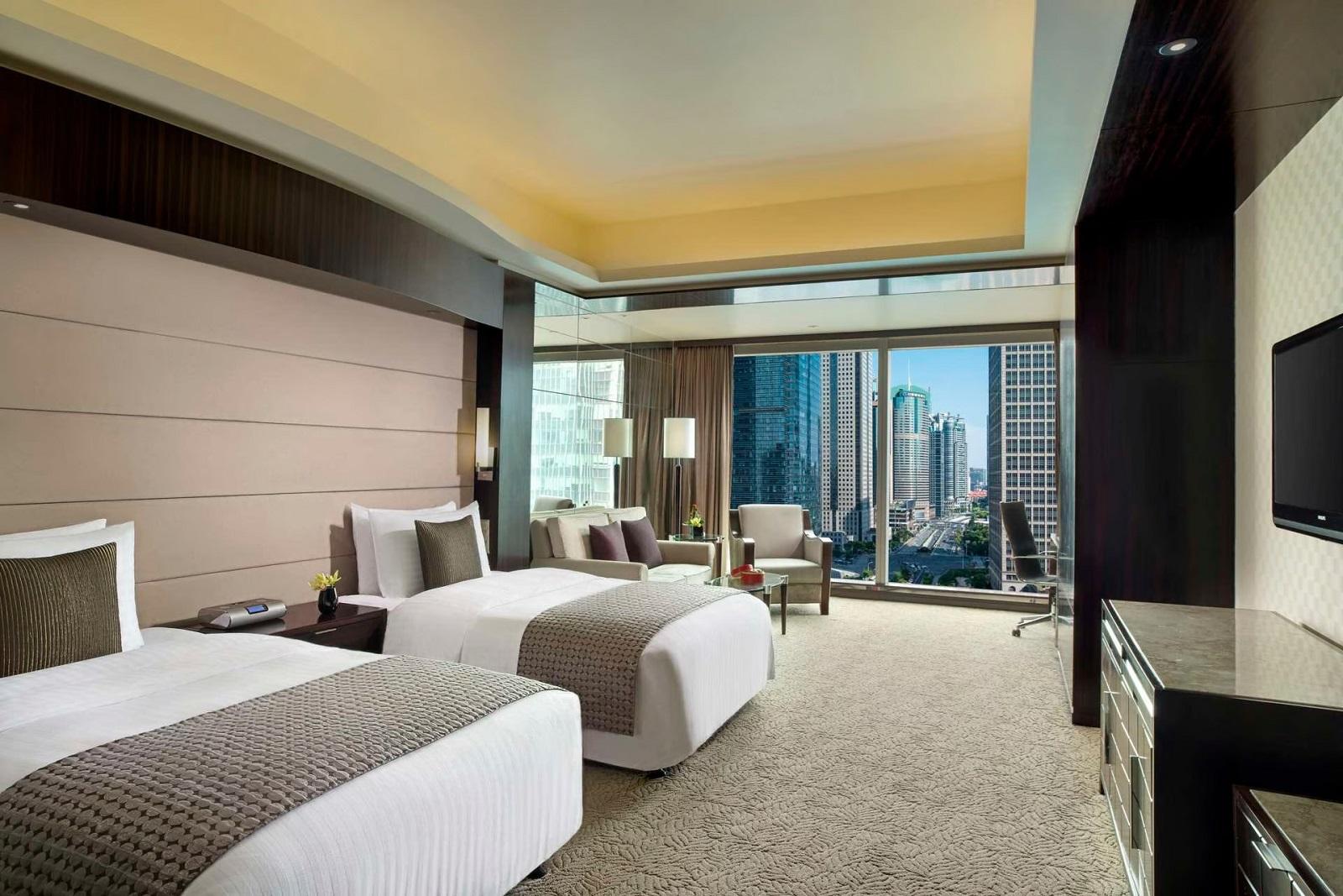 Grand Kempinski Hotel Shanghai Twin Bedroom