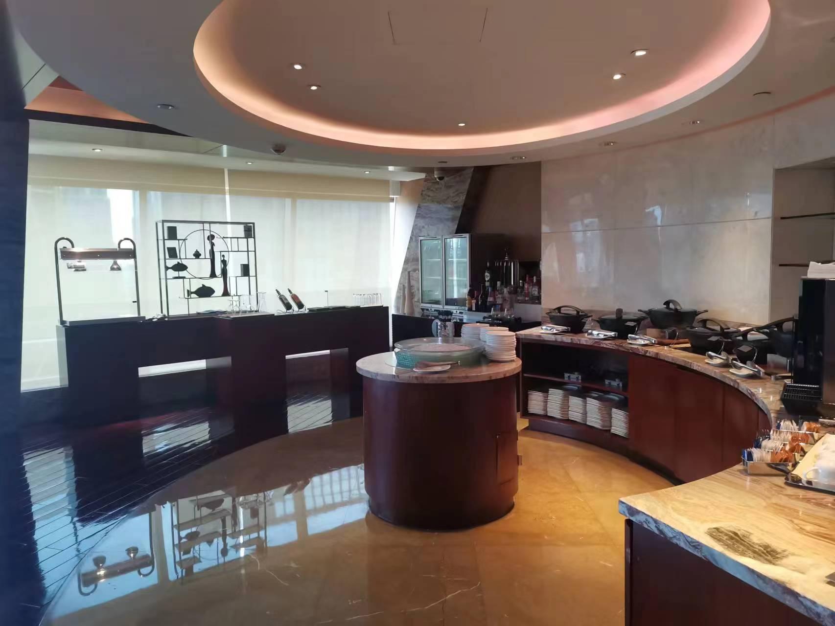 InterContinental Hangzhou Executive Club Lounge Food Area