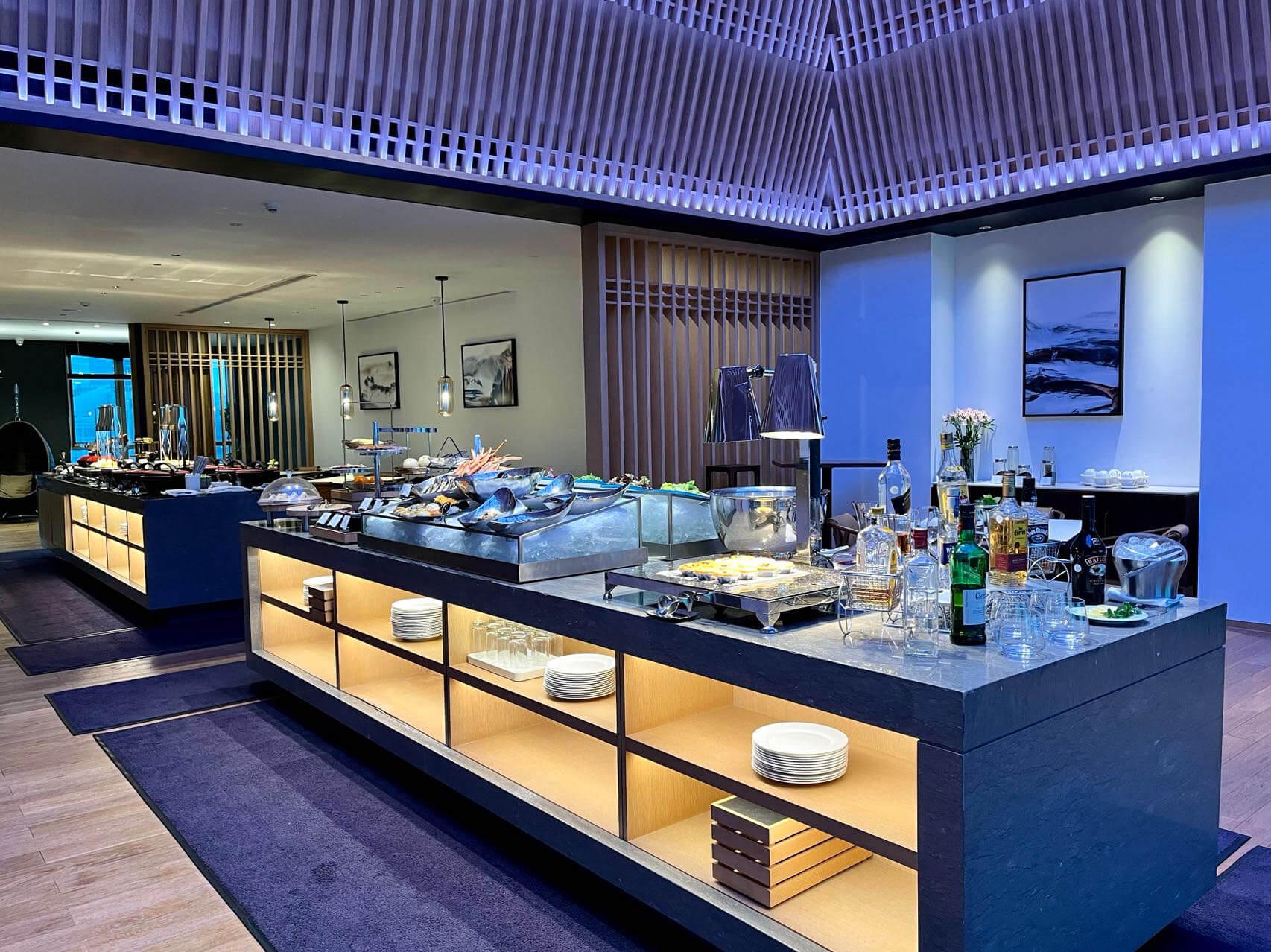 InterContinental Suzhou Executive Club Lounge Dining