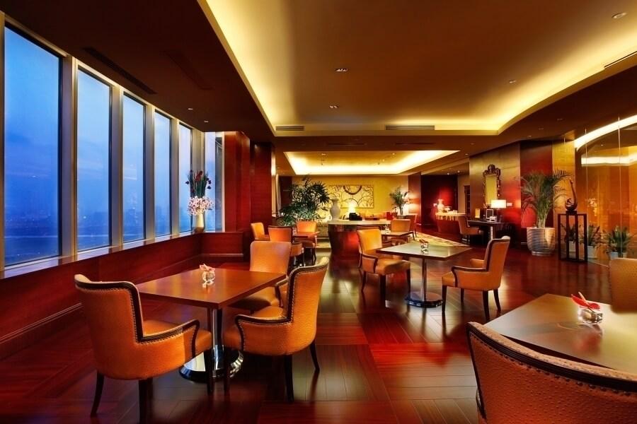 Kempinski Hotel Suzhou Executive Club Lounge Tables