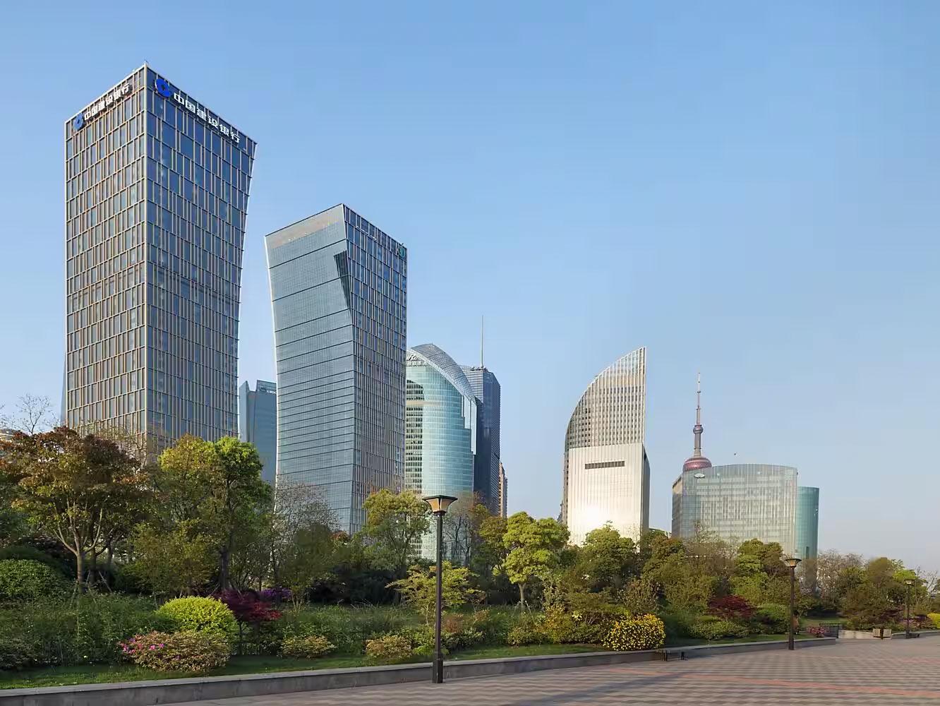 Mandarin Oriental Pudong, Shanghai Exterior