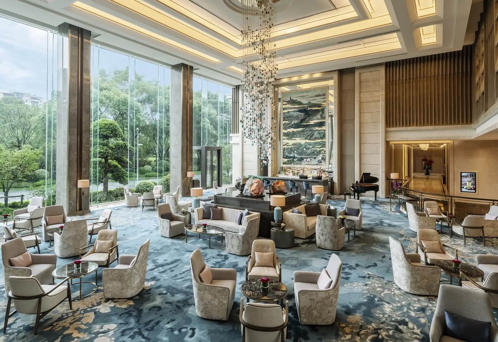 Shangri-La Yuanqu, Suzhou Lobby