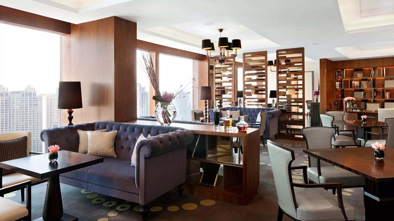 The Langham Shanghai Xintiandi Executive Club Lounge Sofa Seating