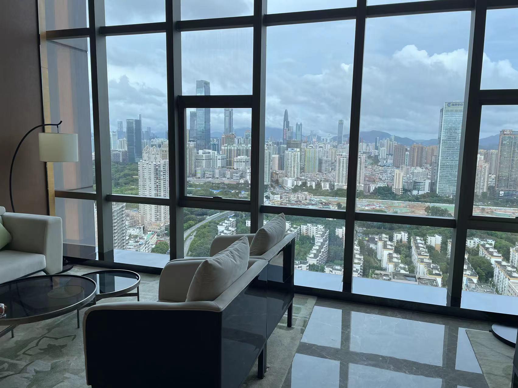 Wyndham Grand Shenzhen Executive Club Lounge Outdoor View 