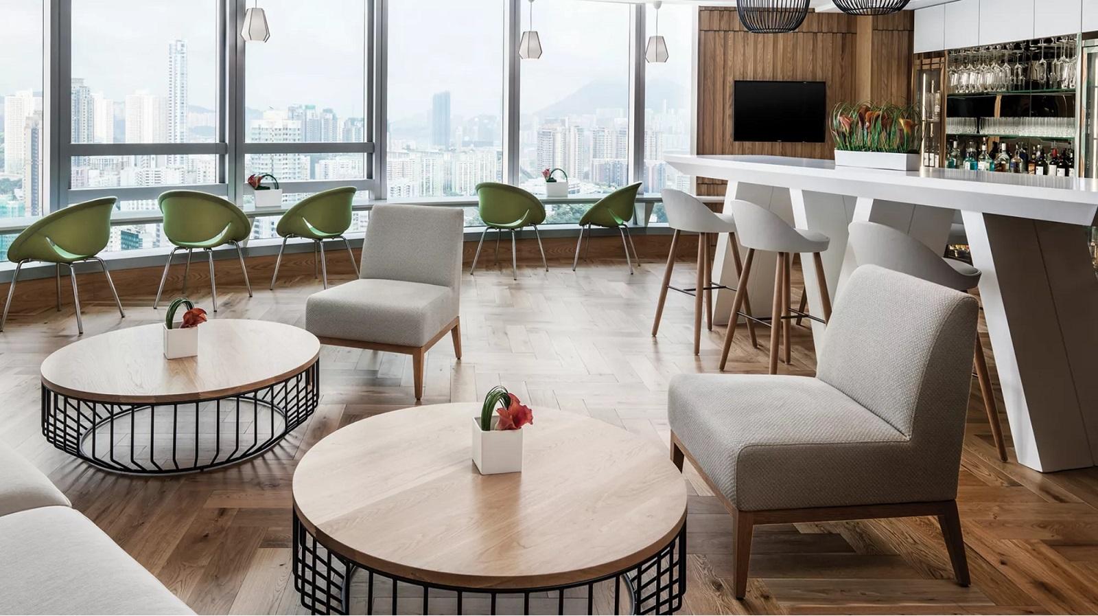Cordis, Hong Kong Executive Club Lounge Seating