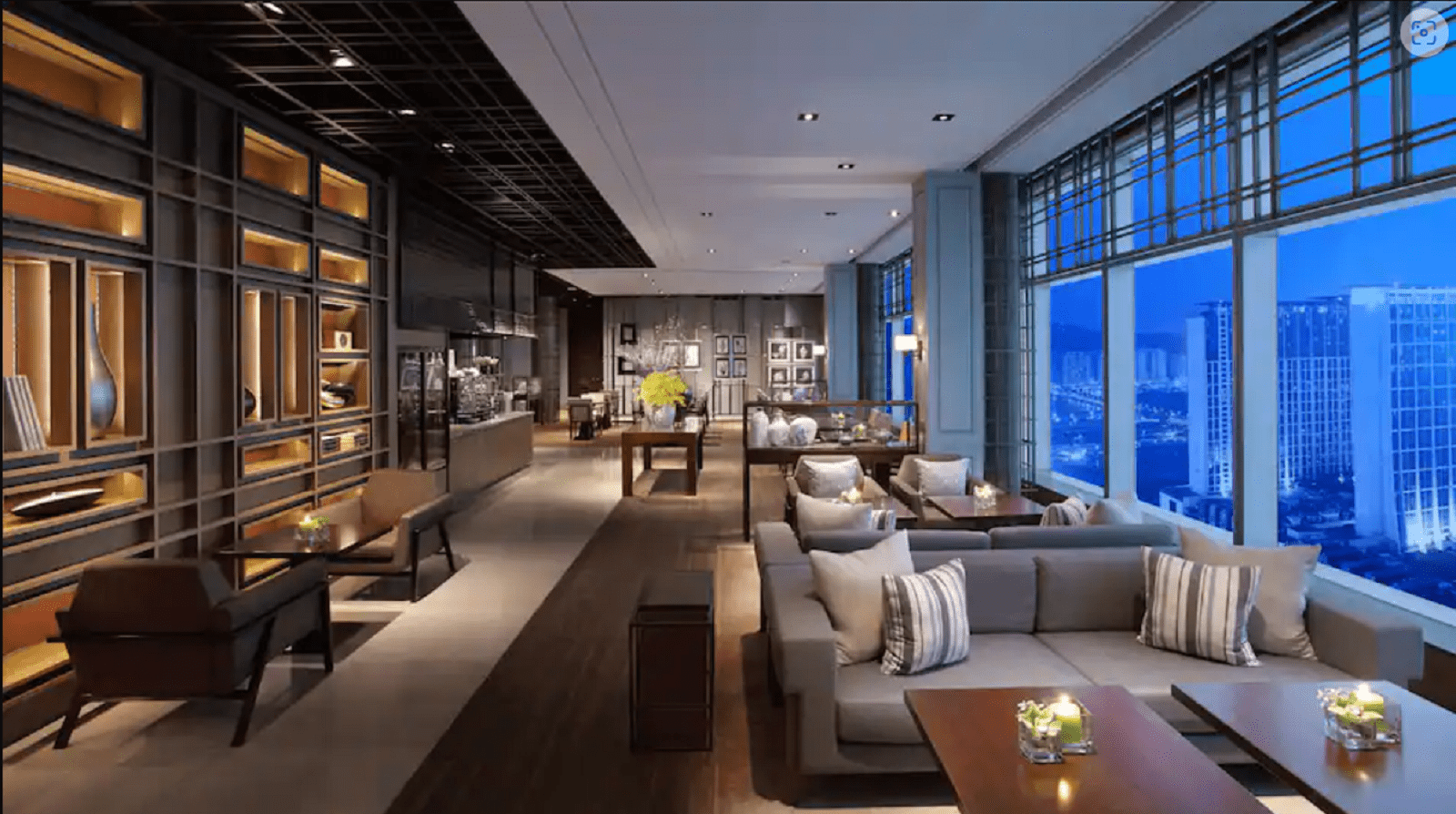Grand Hyatt Macau Executive Club Lounge Sofas