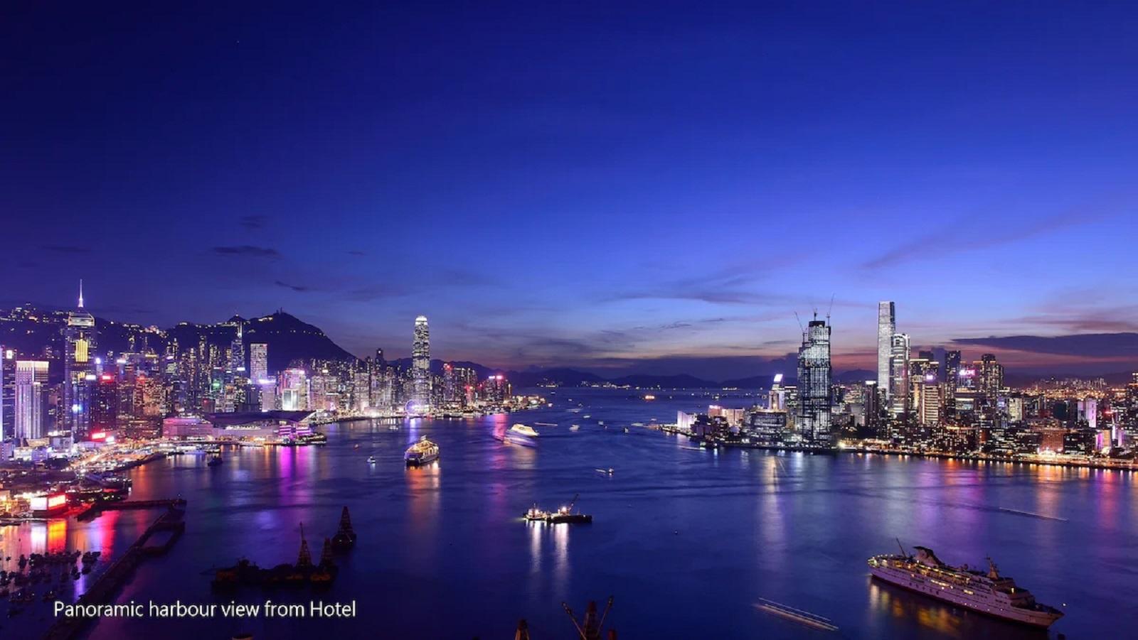 Harbour Grand Hong Kong Panoramic harbour view