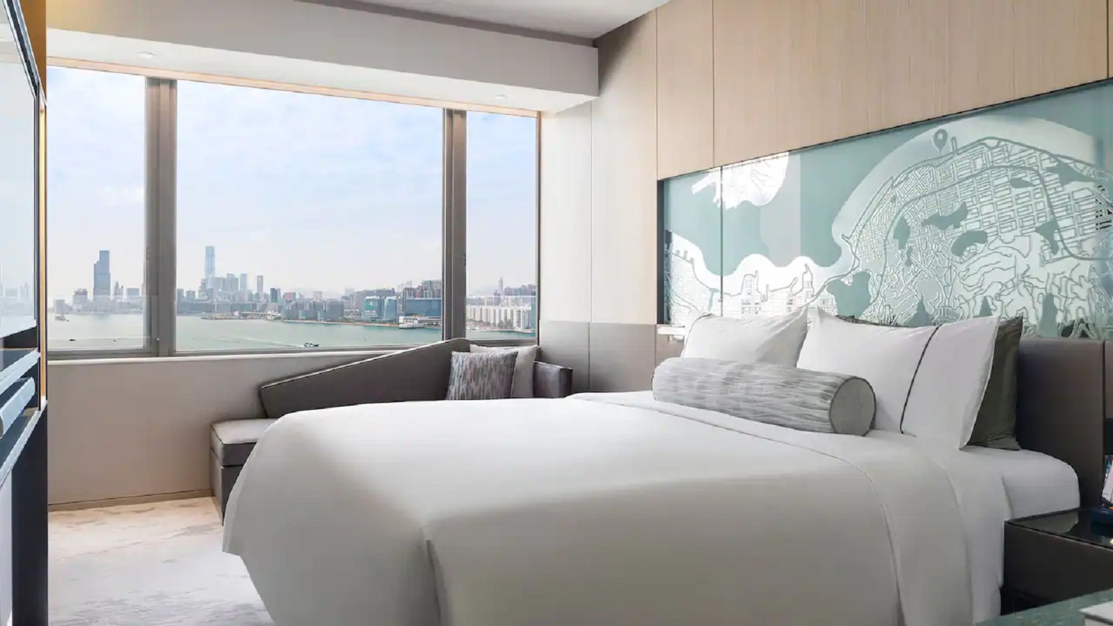 Hyatt Centric Victoria Harbour Hong Kong King Bedroom