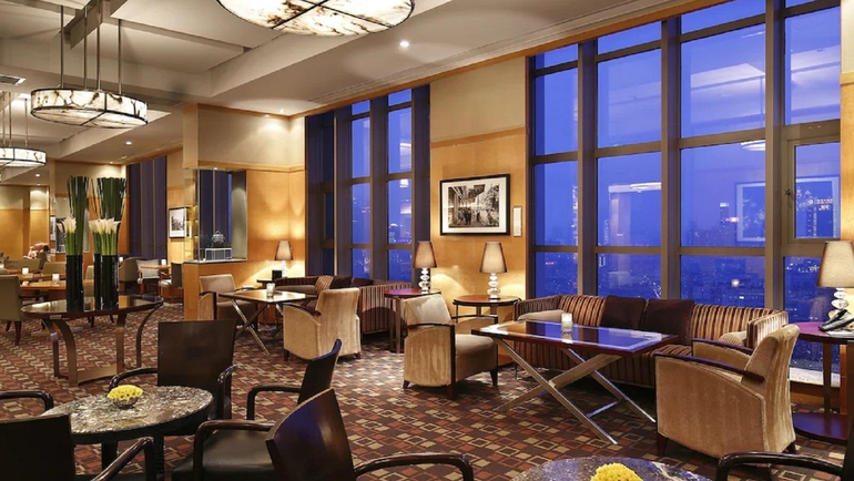 InterContinental Shanghai Pudong Executive Club Lounge