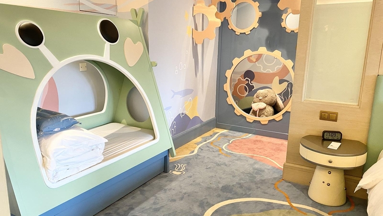 InterContinental Shenzhen King Bed Joy Kids Utopia Family Room Review