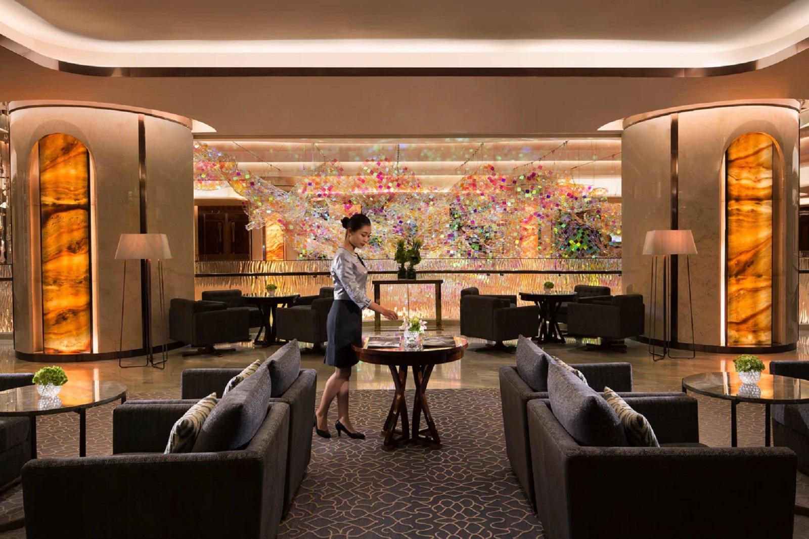 JW Marriott Hotel Macau Executive Club Lounge View