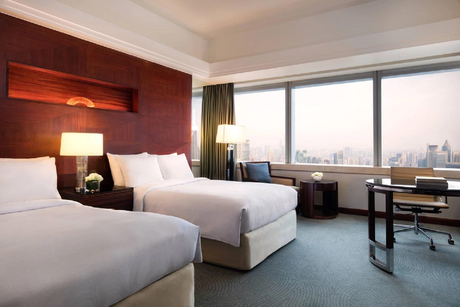 JW Marriott Hotel Shanghai at Tomorrow Square Deluxe Twin Bedroom