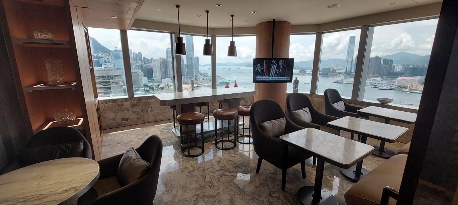 Renaissance Hong Kong Harbour View Hotel Executive Club Lounge Overview