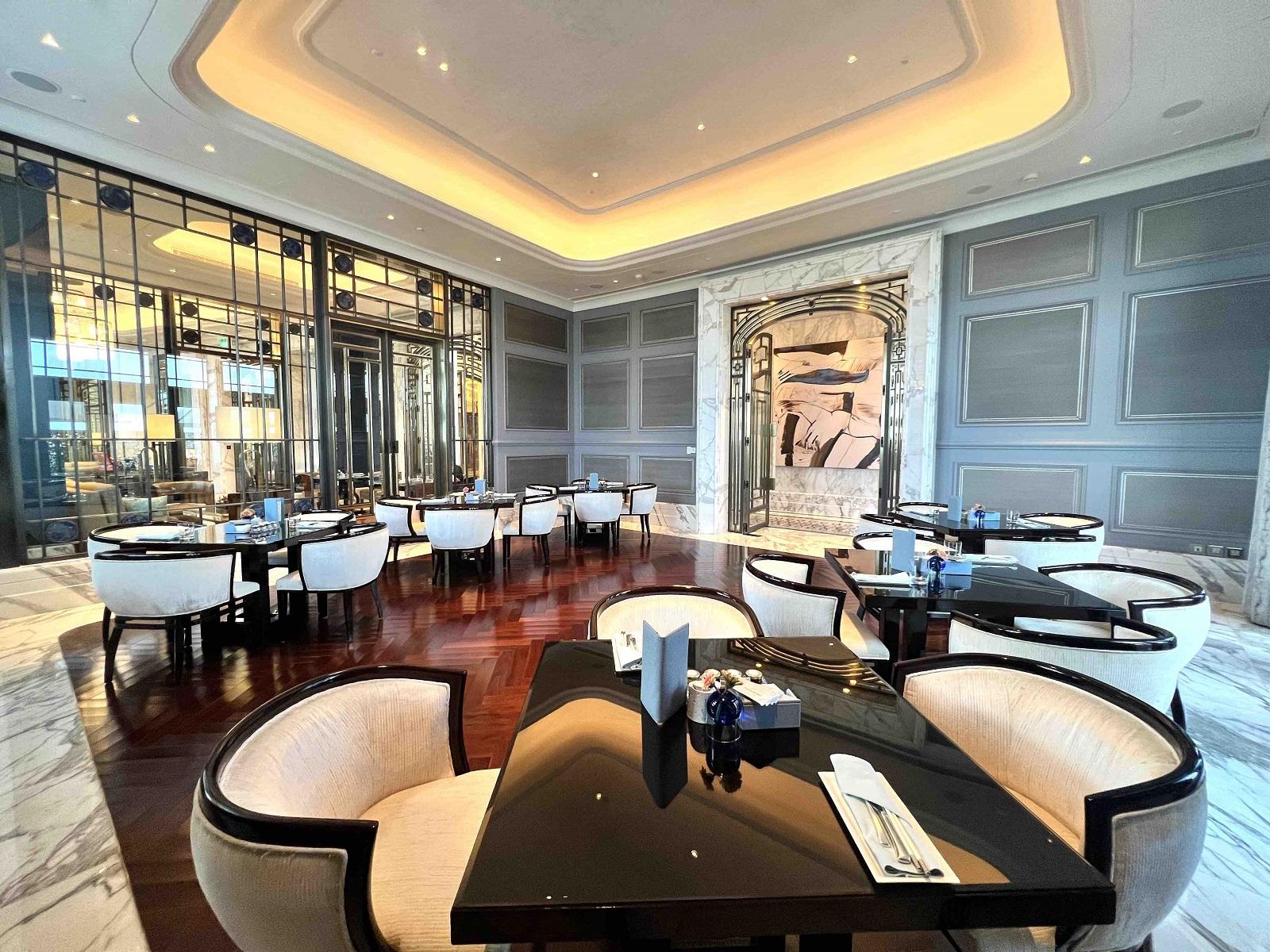 Ritz Carlton Macau Executive Club Lounge Seating Area