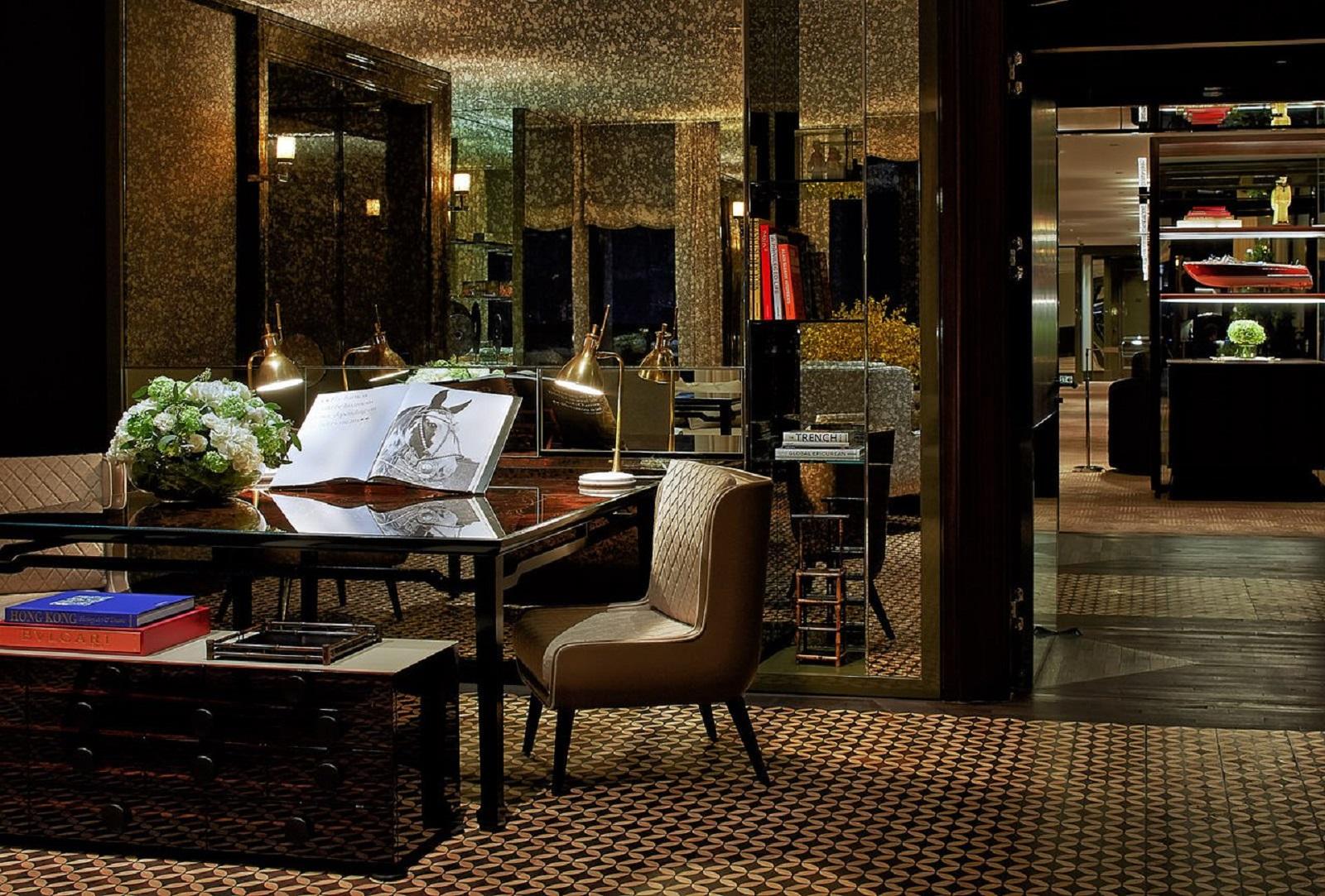 Rosewood Hong Kong Executive Club Lounge View