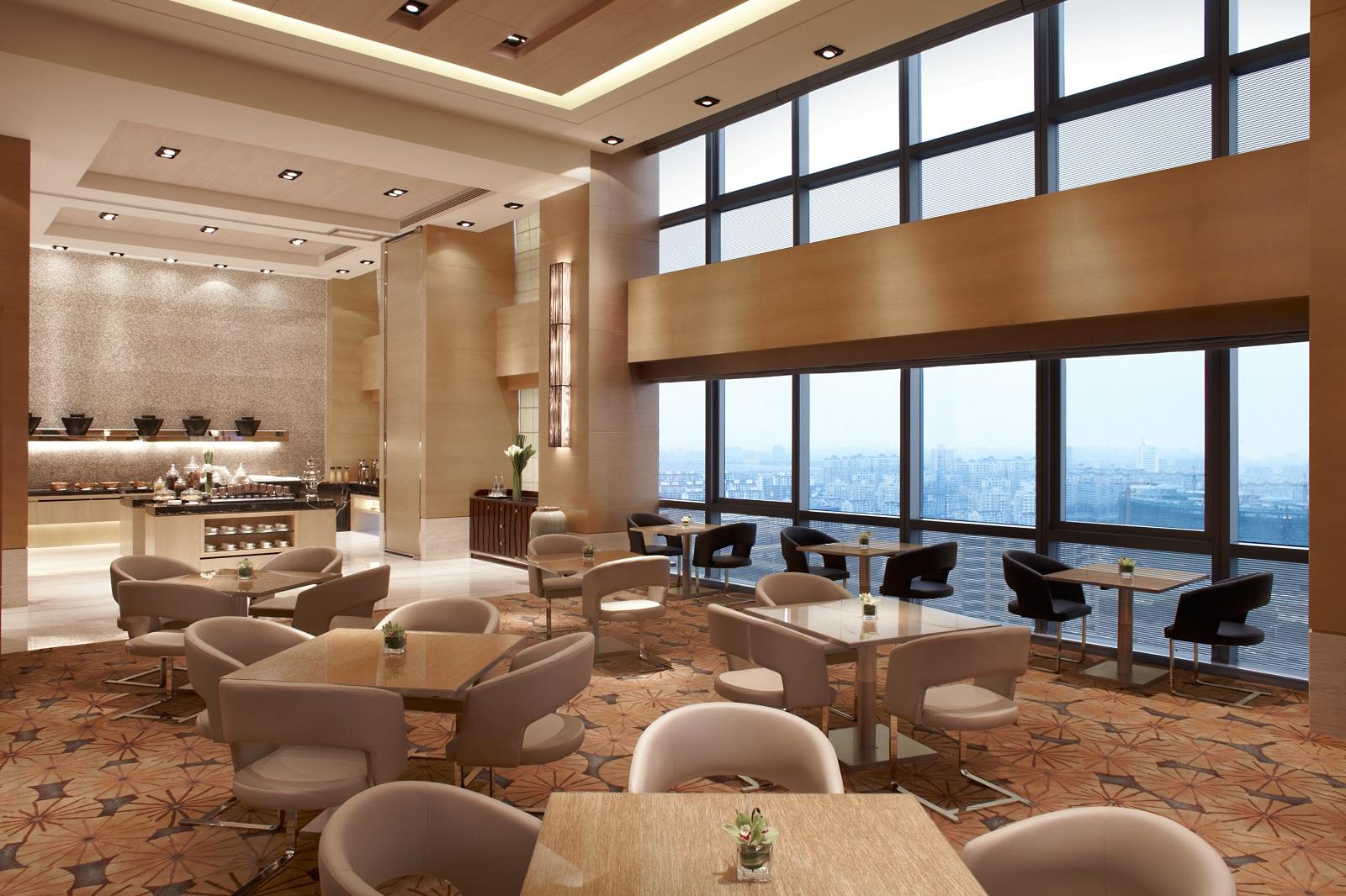 Shanghai Marriott Hotel Pudong East Executive Club Lounge Seating