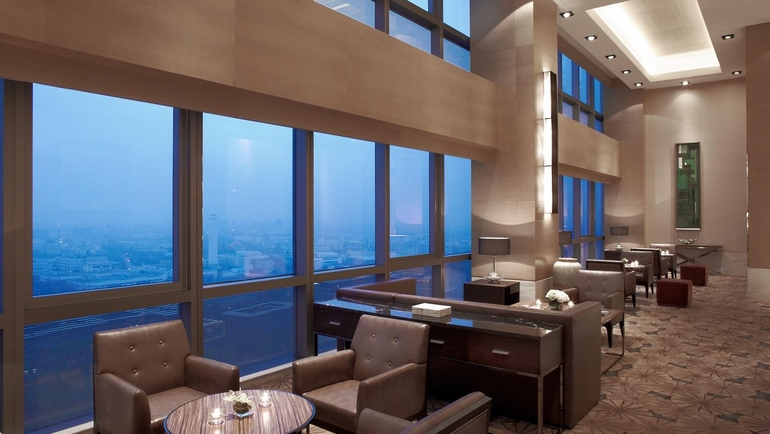 Shanghai Marriott Hotel Pudong East Executive Club Lounge