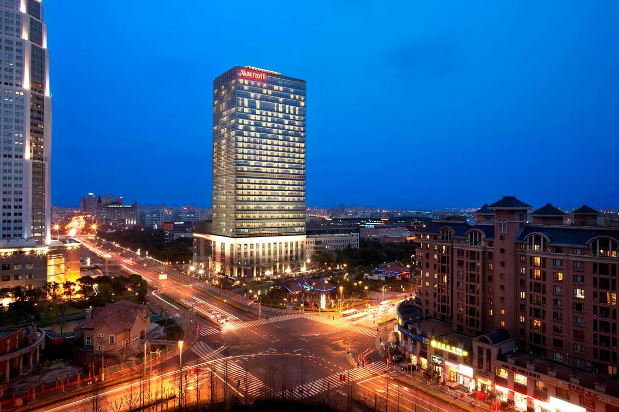 Shanghai Marriott Hotel Pudong East Exterior