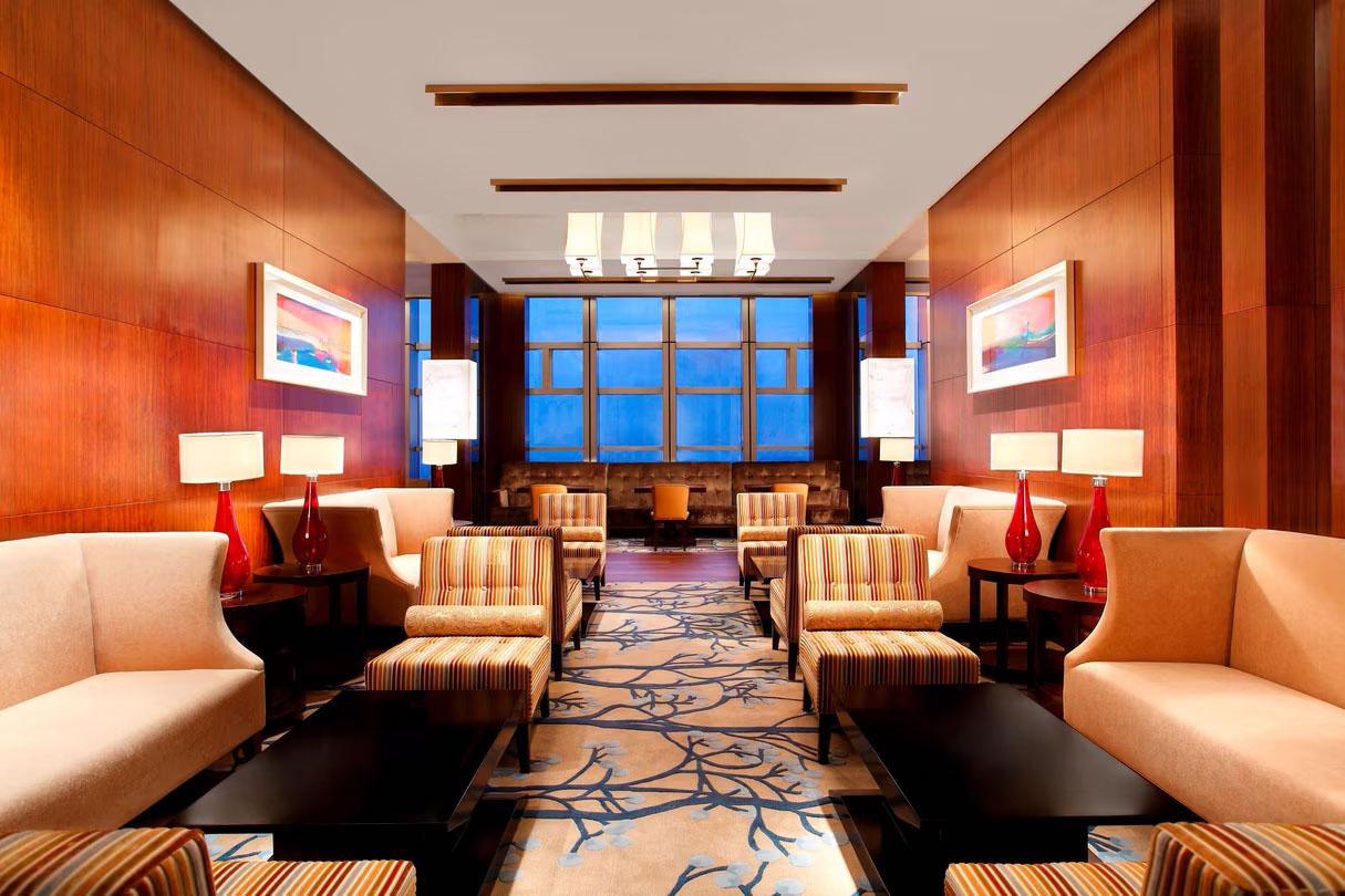 Sheraton Guangzhou Hotel Executive Club Lounge Sofa