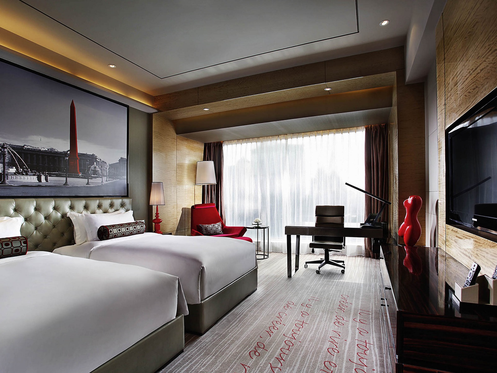 Sofitel Guangzhou Sunrich Twin Bedroom