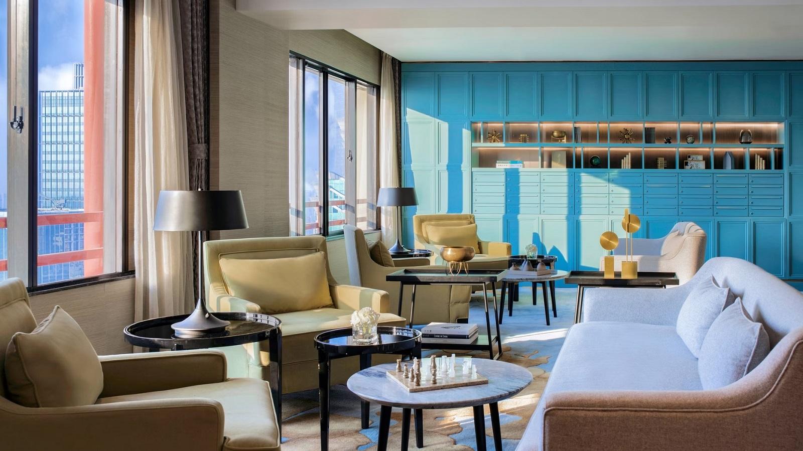 The Portman Ritz-Carlton, Shanghai Executive Club Lounge Seating